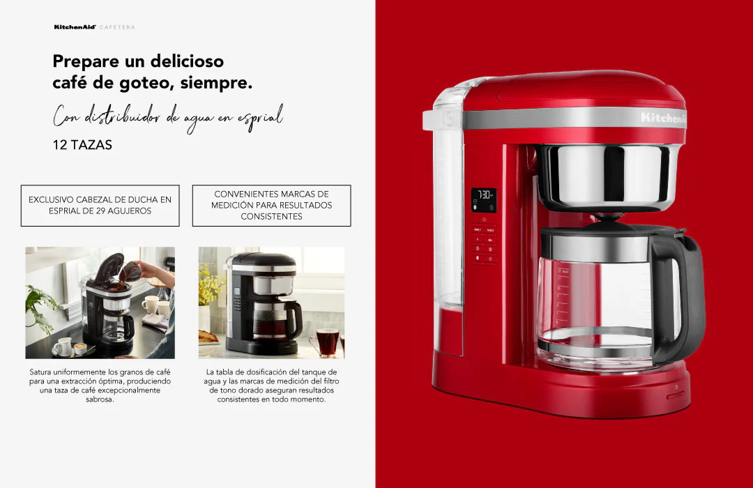 Descripcion de producto KitchenAid® Descripcion de producto KitchenAid®