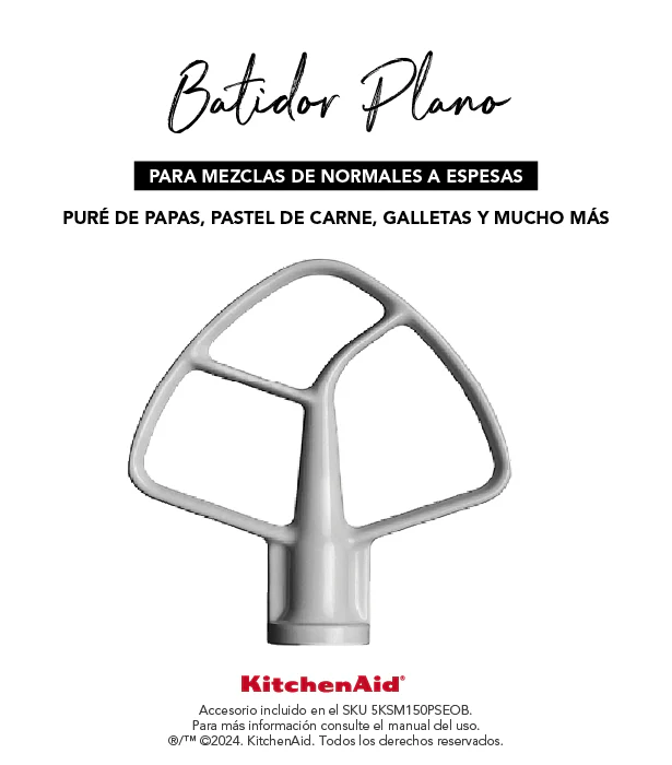 Batidor Plano KitchenAid®